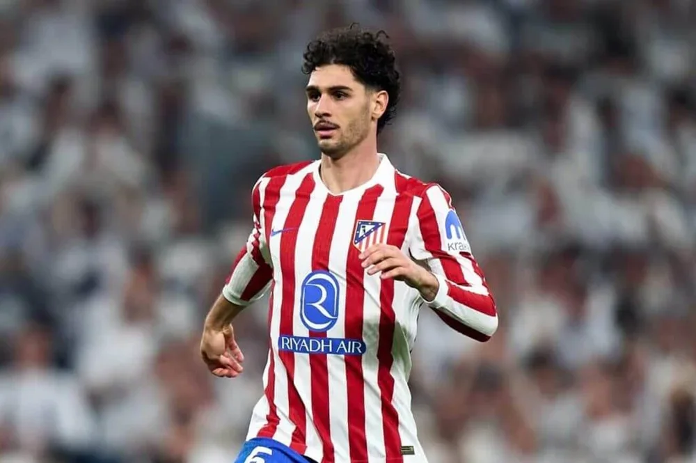 Cardoso playing for Atletico in March